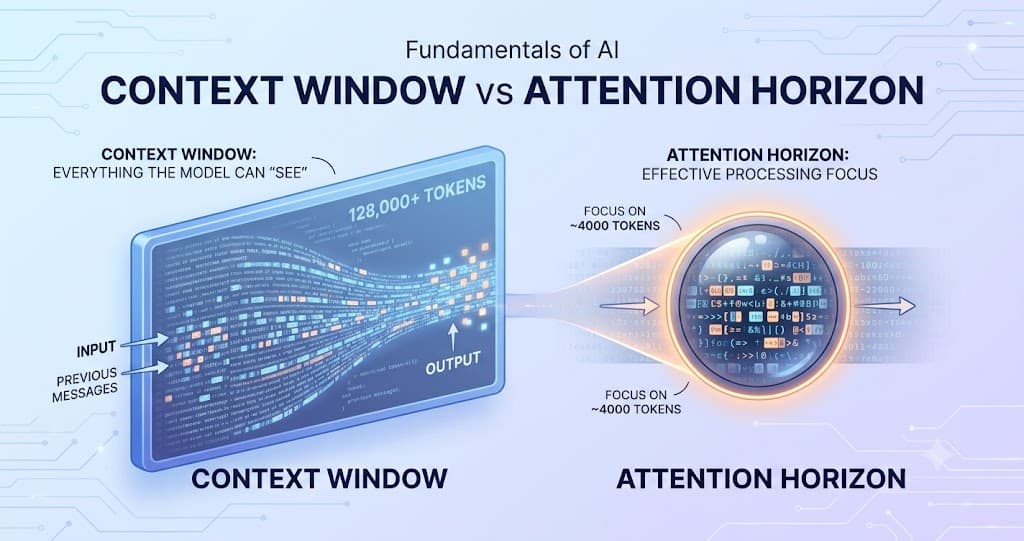 AI - Fundamentals : Part 2 : Context Window and Attention Horizon