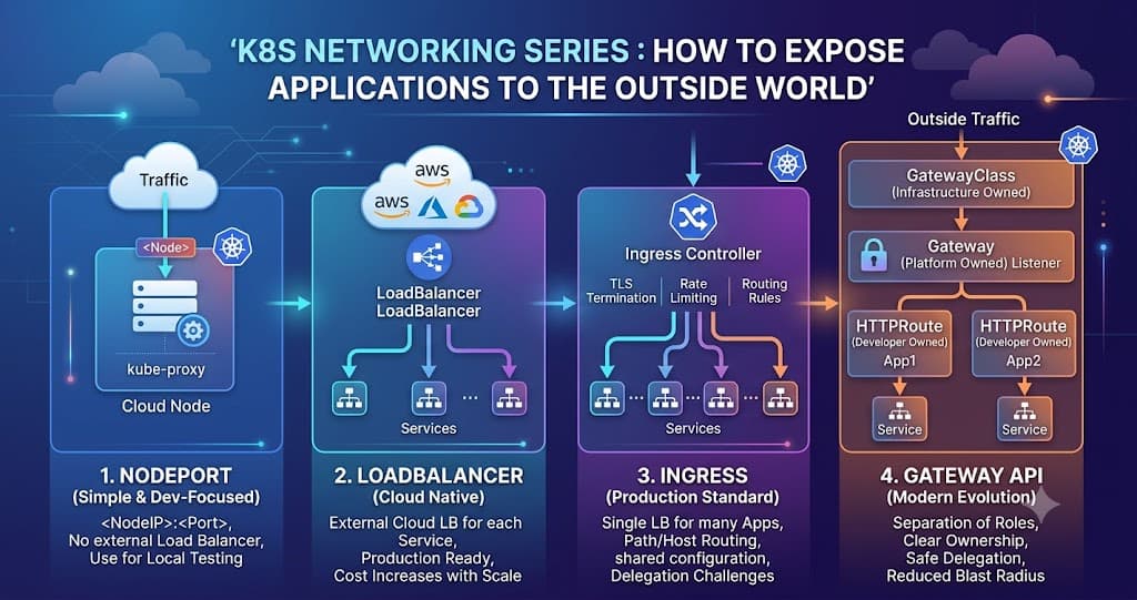Kubernetes Networking : Part 3 : How to Expose Applications to the Outside World